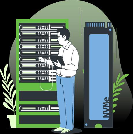 Managed NVMe Cloud VPS hosting servers in India for fast, fully managed performance